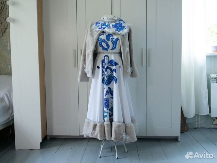 Костюм Снегурочки S