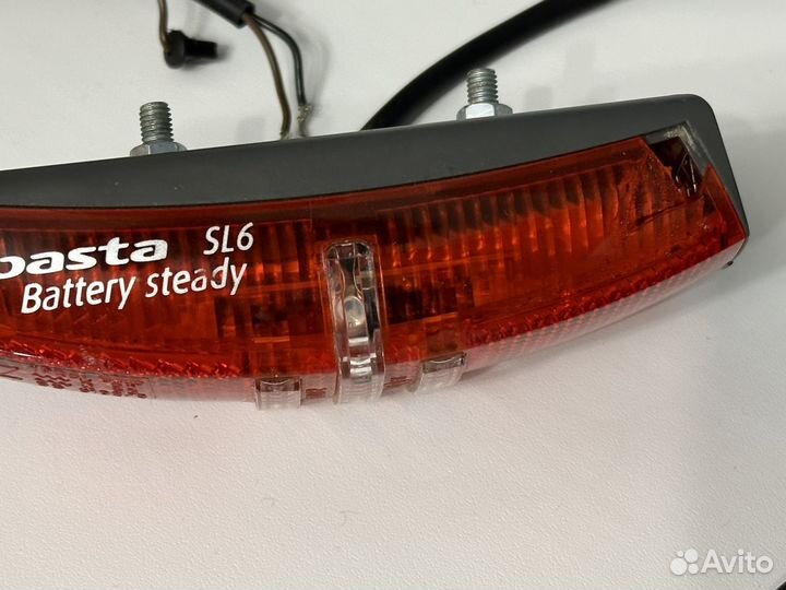 Комплект велофонарей Basta динамо-машина AXA