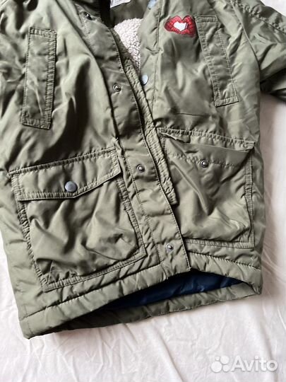 Куртка h&m зимняя для мальчика 116 122