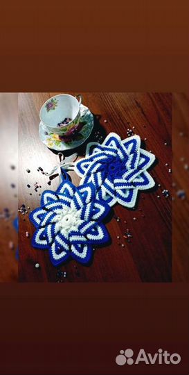 Кухонные прихватки Весенние краски