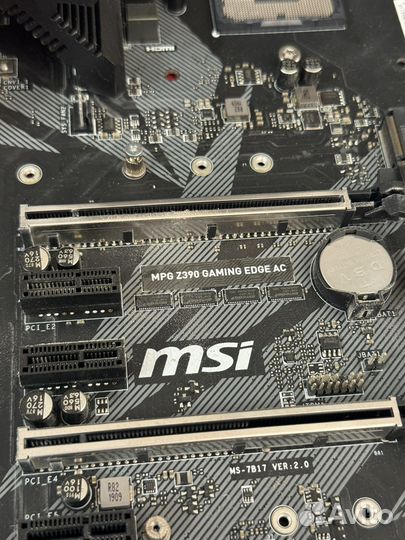 Материнская плата Z390 MSI MPG gaming edge AC