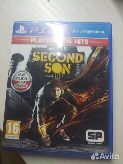 Продам игру на ps4 InFamous:Second Son
