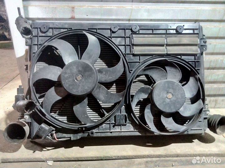 Касета радиаторов VW Passat B6 / Фольксваген Пасса