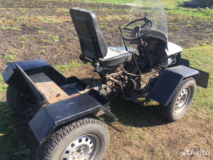 Минитрактор самодельный переломка