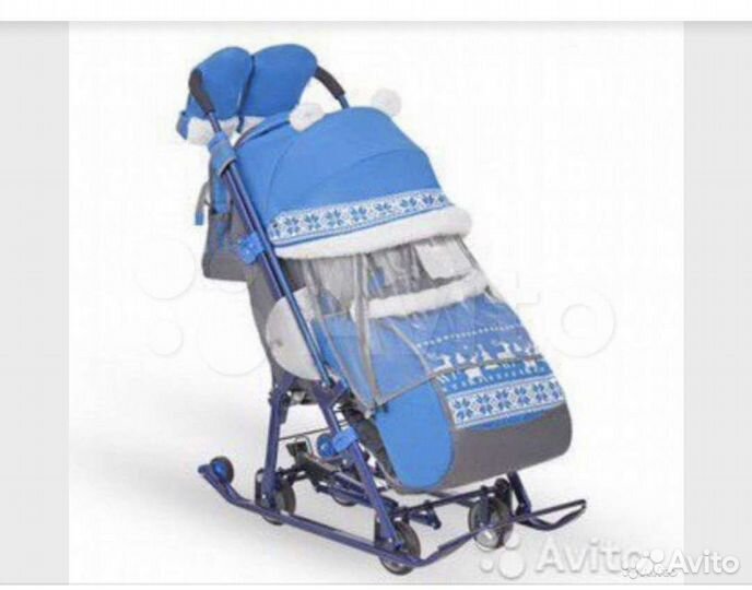 Санки коляска ника