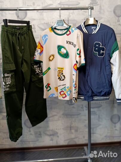 164 170 вещи на мальчика бомбер Sela на лето пакет