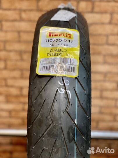 110/70 R17 Pirelli Diablo Rosso 3 новая №95