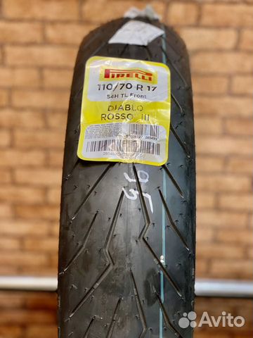 110/70 R17 Pirelli Diablo Rosso 3 новая №95
