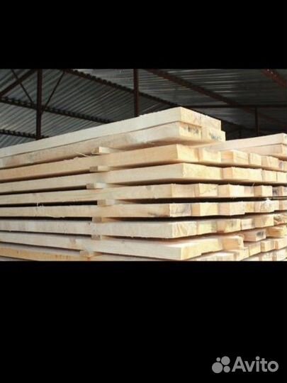 Доска обрезная сосна