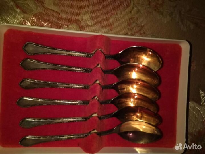Ложки чайные. Набором. Вилки ножи. Мельхиор.Новые