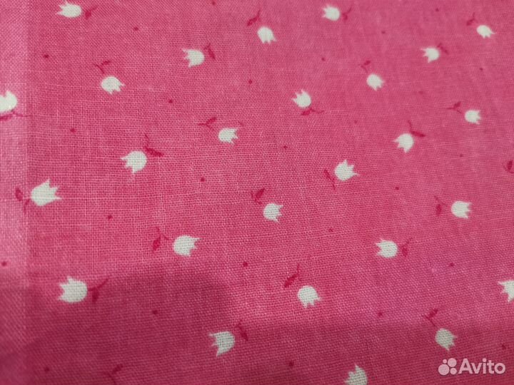 Ткань СССР со штампом. Отрез 148*94 см