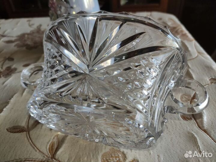 Ваза для конфет Варвара гхз СССР (сзр)