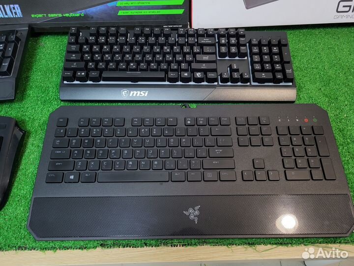 Игровые клавиатуры Msi, Razer, Dexp