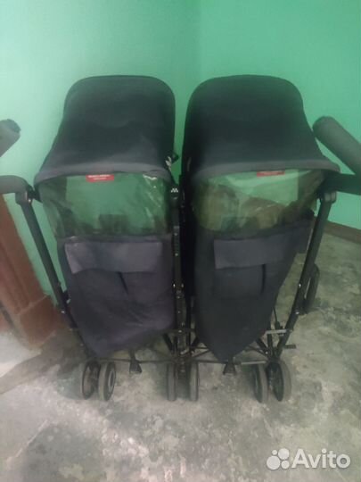 Детские коляски для двойни бу