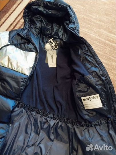 Пуховик пальто для девочки 146