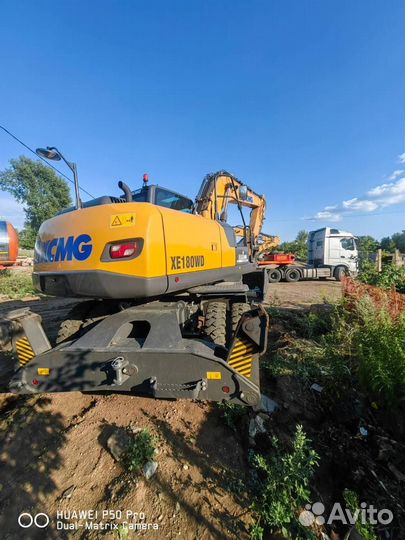 Колёсный экскаватор XCMG XE180WD, 2023