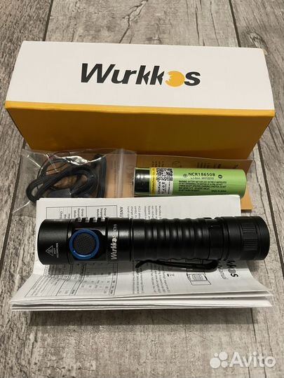 Мощный EDC фонарь Wurkkos