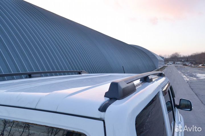 Рейлинги для UAZ Patriot 2005- черные, пт групп