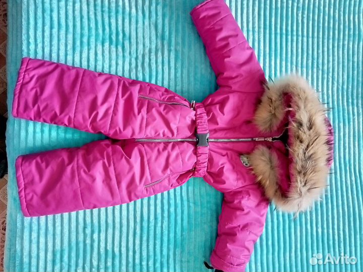 Зимний комбинезон для девочки