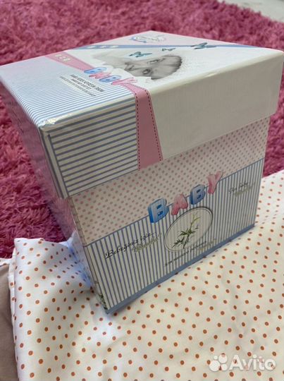 Новый комплект в детскую кроватку бамбук