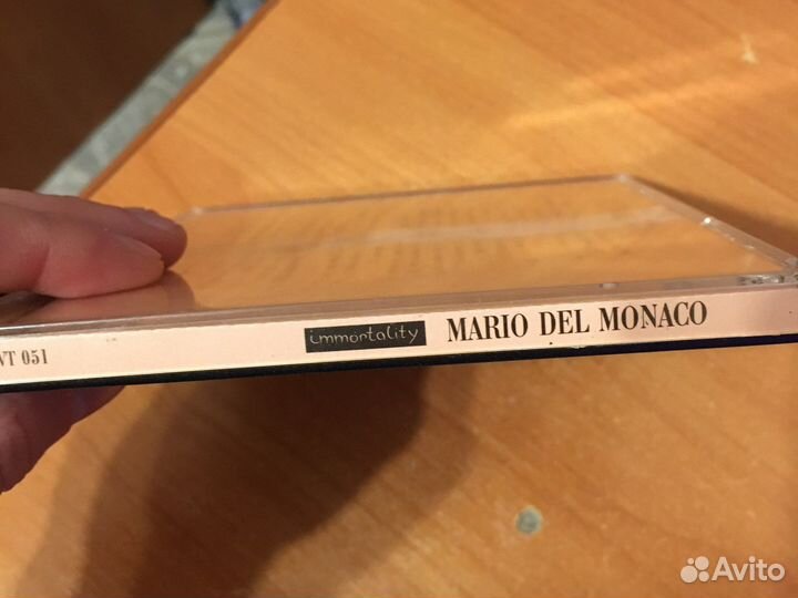 Диск mario DEL monaco Opera arias