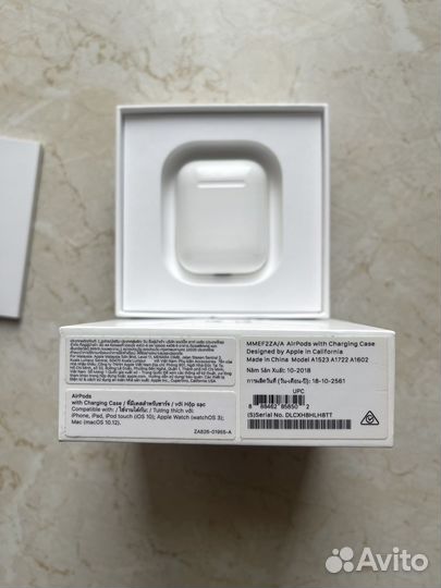 Apple airpods 1 оригинал