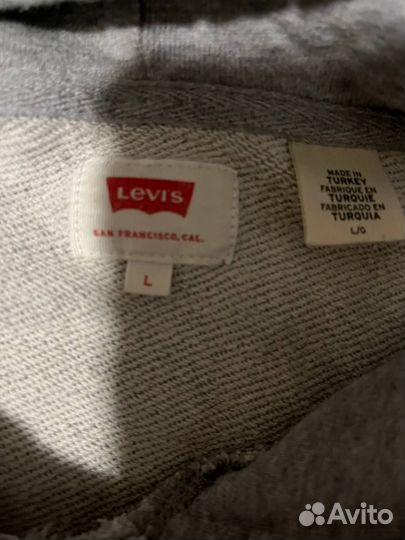 С большим лого худи Levis оригинал