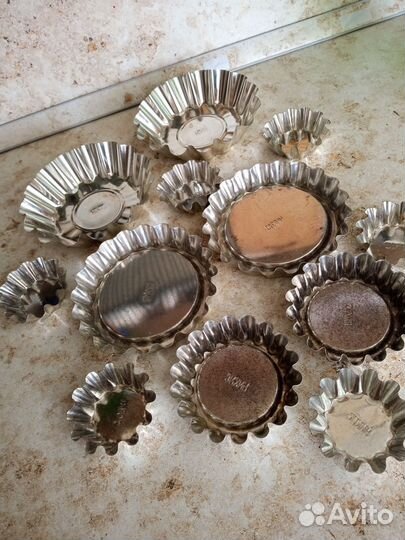 Формы для кекса металл