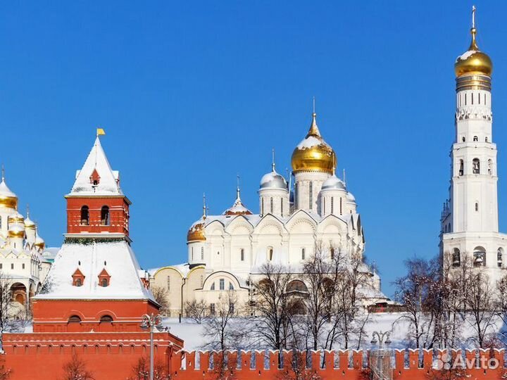 Экскурсия — Москва — Московский Кремль снаружи и в