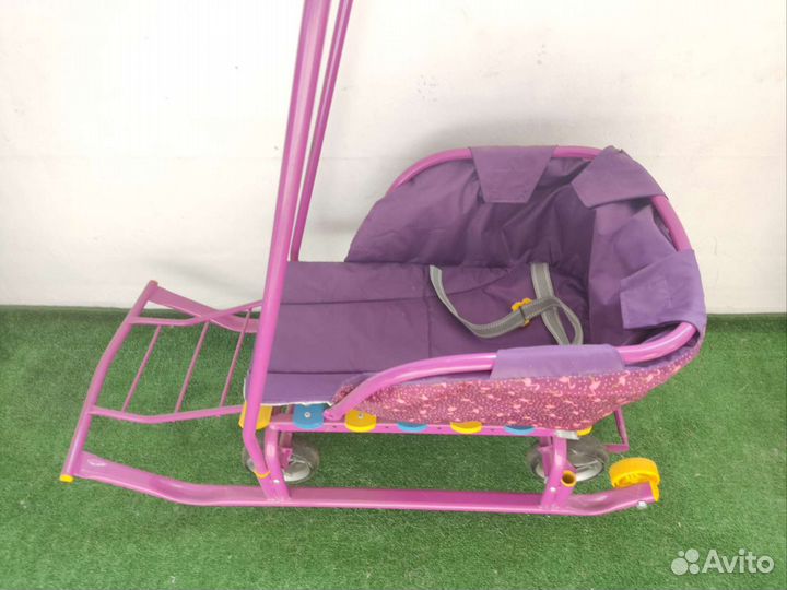 Детские санки коляска бу