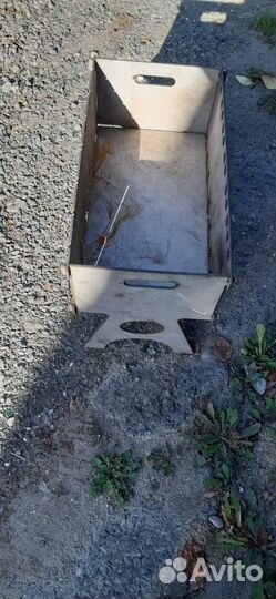 Мангал из нержавейки разборный