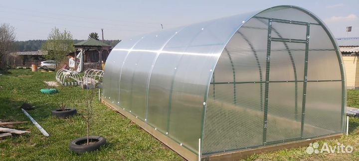 Теплицы Усиленные.Поликарбонат 4mm/6mm/8mm