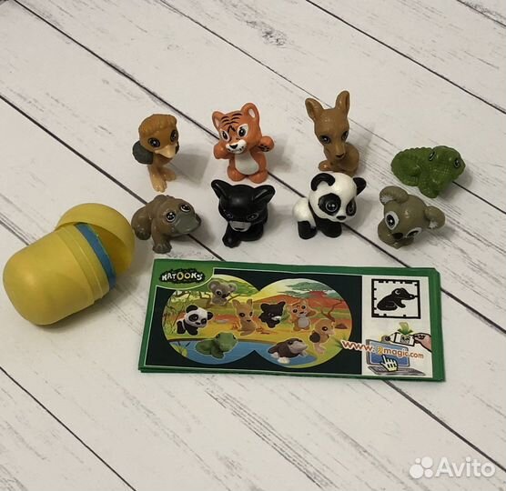 Животные natoons. Серии киндер