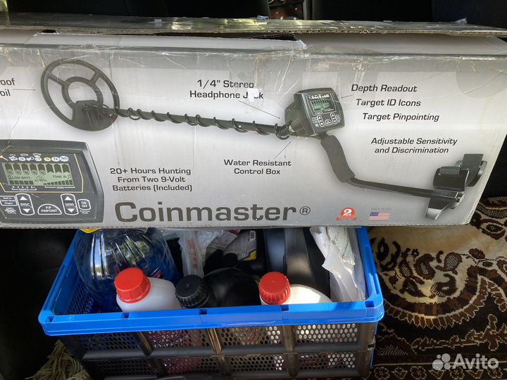 Металлоискатель Whites coinmaster. США