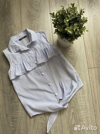 Блузки новые на рост 128