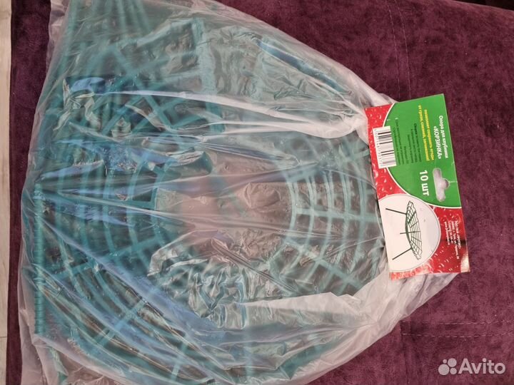 Кустодержатель для клубники (набор из 10 шт.)