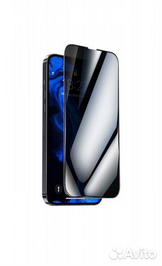Защитное стекло антишпион для iPhone