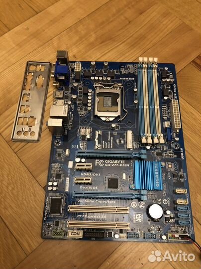 Материнская плата gigabyte ga z77 ds3h