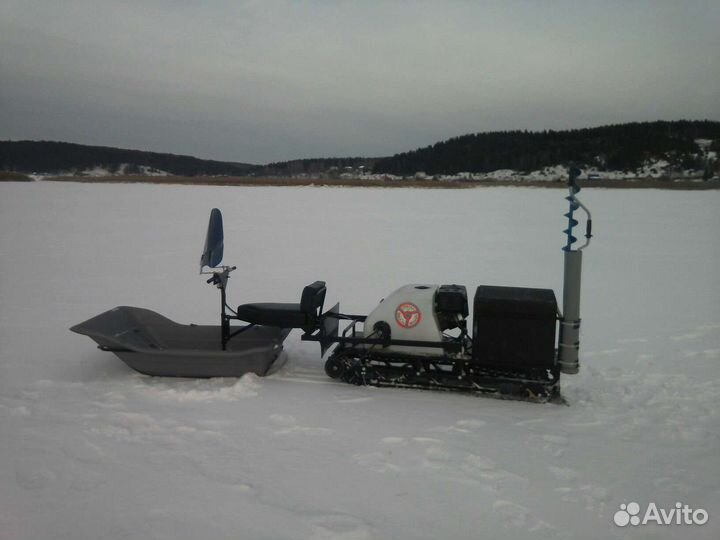 Мотобуксировщик Ураган