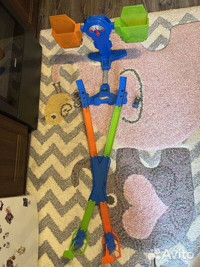 Hot wheels трек балансир (весы)