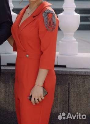 Брючный комбинезон женский