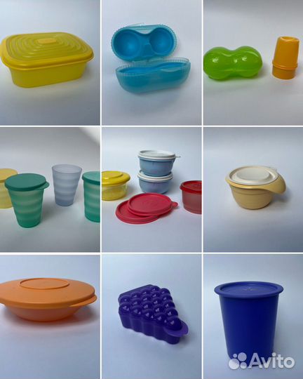 Новые контейнеры tupperware (разные)