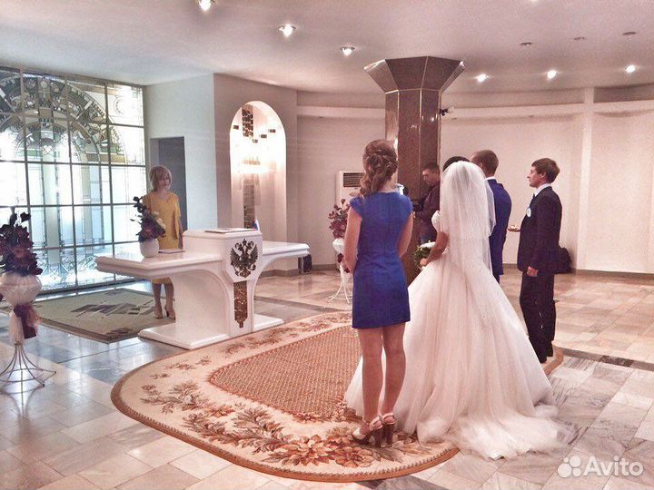 Свадебное платье айвори 42-46