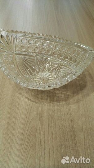 Хрустальная салатница