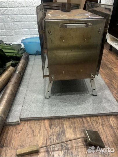 Печь экономка малая Берег со съем-ми экранами