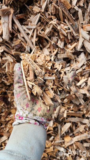 Щепа мульча