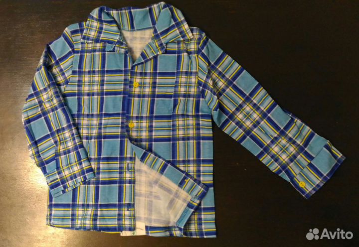 Теплая рубашка Новая