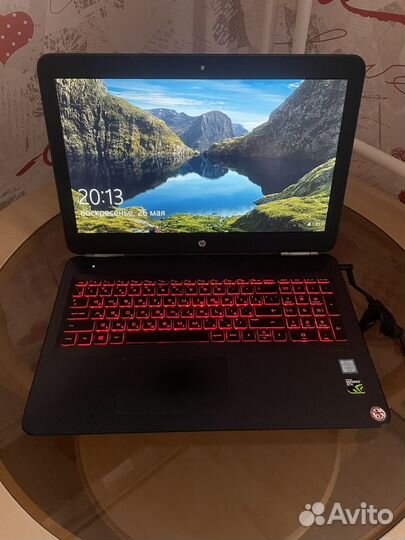 Ноутбук HP omen 15-ax007ur