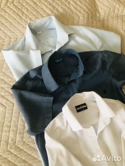 Рубашки на мальчика 116-128