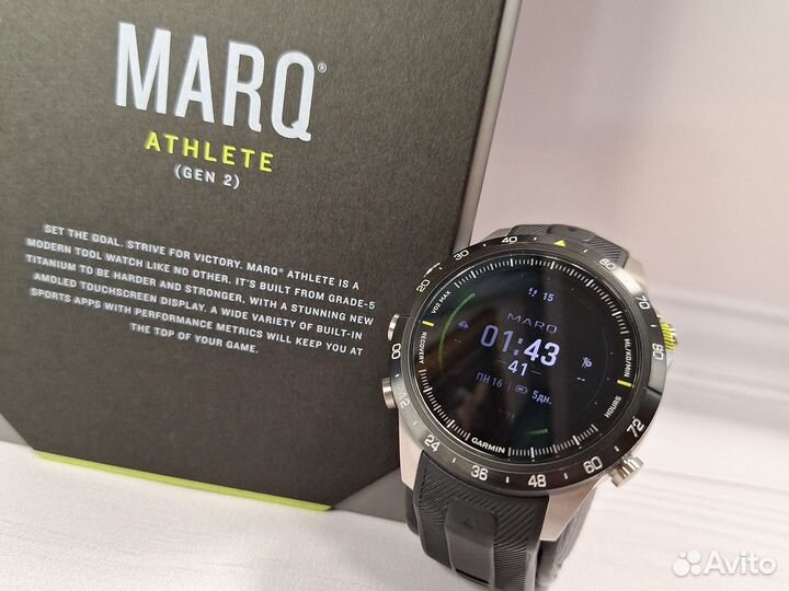 Премиальные смарт часы Garmin Marq Athlete (Gen 2)